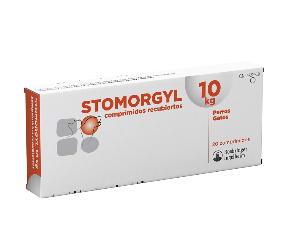 Stomorgyl 10x10 Comprimidos