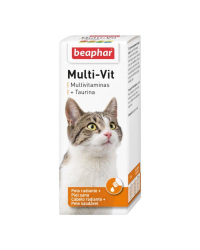 Multi Vit +Taurina Suplemento Vitamínico para Gatos (Ex Laveta)