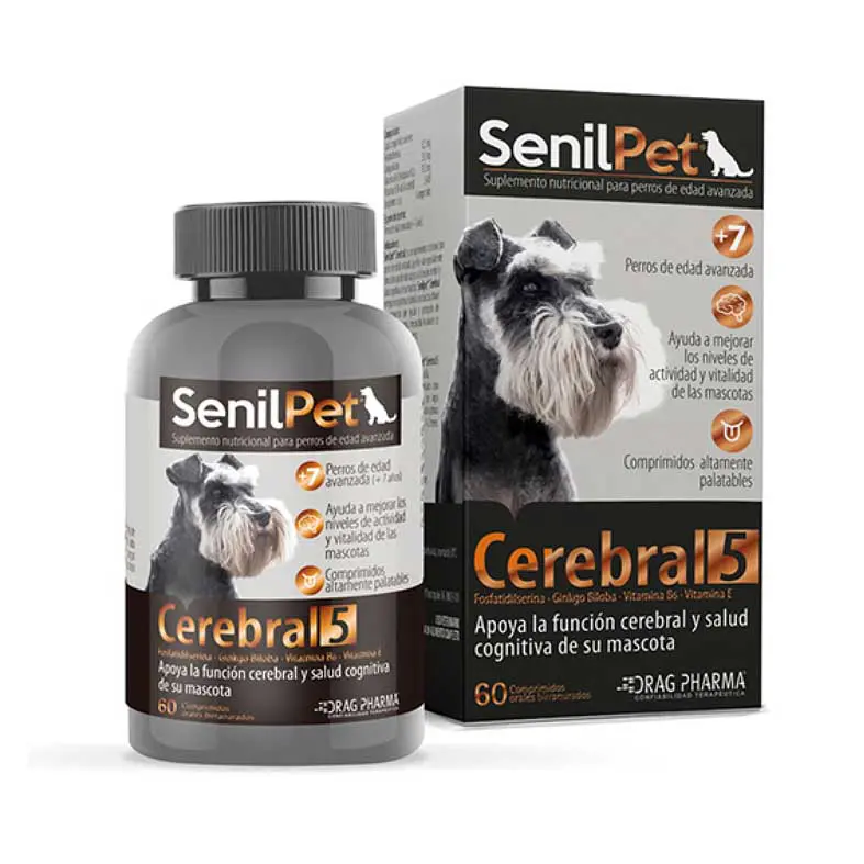 SenilPet Cerebral 5 x 60 Comprimidos